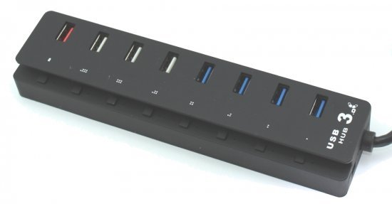 מפצל USB 3.0 + USB 2.0 עם ספק כח Gold Touch 4+3Port Hub