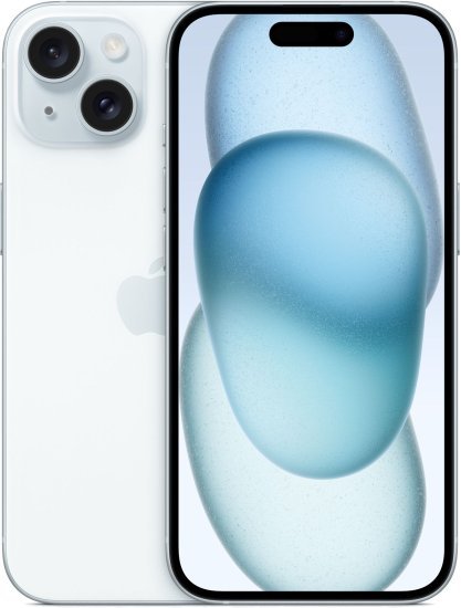 אייפון Apple iPhone 15 256GB - צבע כחול - שנה אחריות יבואן רשמי - ללא מטען וללא אוזניות