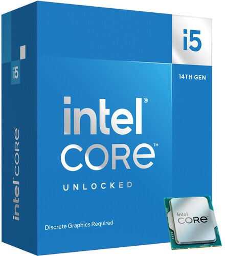 מעבד אינטל Intel Core i5 14600KF 3.5GHz 24MB Cache s1700 - Box