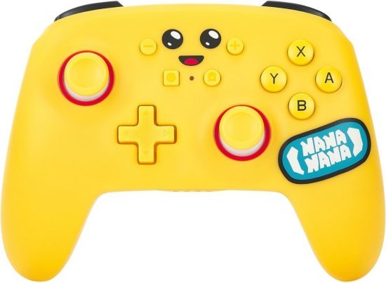 בקר משחק Enhanced מעוצב PowerA Nintendo Switch Enhanced Yellow Peely