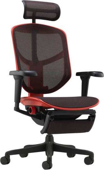 כיסא רשת גיימינג Comfort Enjoy Ultra מבית Keisar - צבע אדום