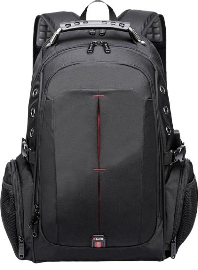 תיק גב למחשב נייד בגודל 15.6 אינץ' דגם The Finch BriefPack מבית Camel Mountain - צבע שחור