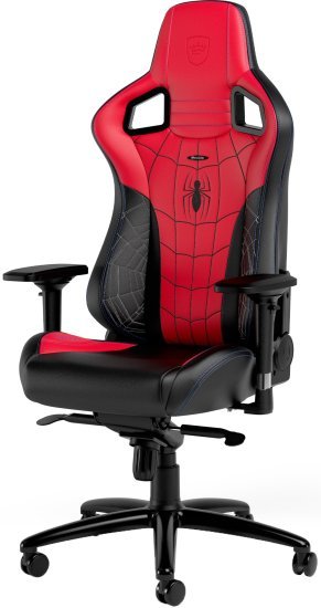 כיסא גיימינג סדרת Epic דגם Spider-Man מבית Noblechairs - מהדורה מיוחדת - צבע שחור / אדום