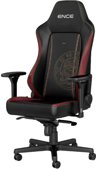 כיסא גיימינג סדרת Hero דגם ENCE מבית Noblechairs - מהדורה מיוחדת - צבע שחור / אדום