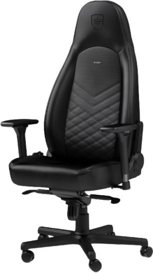 כיסא גיימינג סדרת Icon מבית Noblechairs - צבע שחור