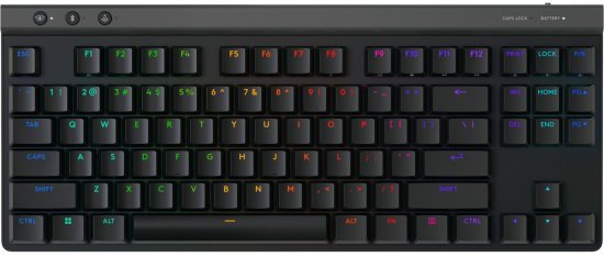מקלדת גיימינג מכנית אלחוטית Logitech G G515 TKL LightSpeed RGB - צבע שחור