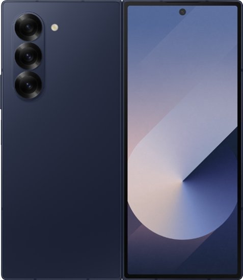 טלפון סלולרי Samsung Galaxy Z Fold6 12GB+256GB - צבע נייבי - שנה אחריות יבואן רשמי - ללא מטען וללא אוזניות