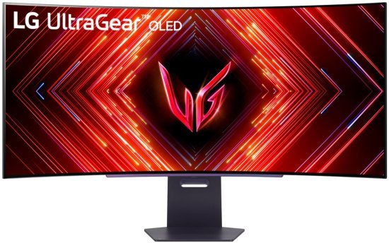 מסך מחשב גיימינג קעור LG UltraGear OLED 45GS95QE-B UltraWide QHD 44.5'' G-Sync FreeSync