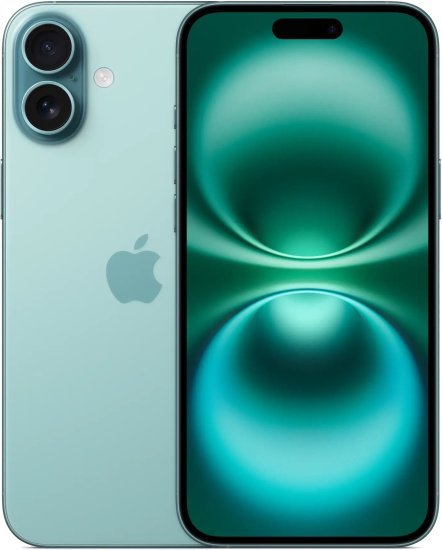 אייפון Apple iPhone 16 Plus 256GB - צבע Teal - שנה אחריות יבואן רשמי - ללא מטען וללא אוזניות