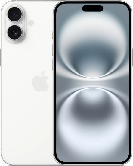 אייפון Apple iPhone 16 Plus 256GB - צבע White - שנה אחריות יבואן רשמי - ללא מטען וללא אוזניות
