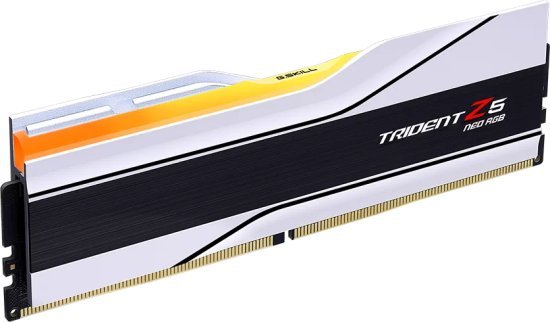 זיכרון למחשב G.Skill Trident Z5 NEO RGB 2x16GB DDR5 6000Mhz CL28 - לבן
