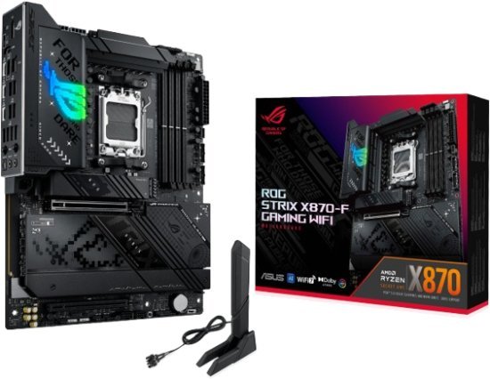 לוח אם ASUS ROG STRIX X870-F GAMING WIFI AM5 DDR5