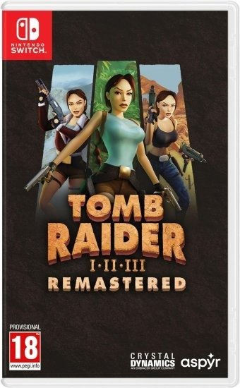 משחק Tomb Raider I-II-III Remastered Standard Edition ל-Nintendo Switch