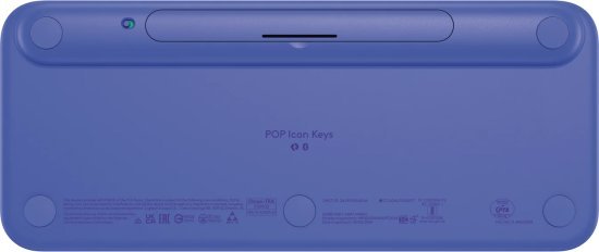 מקלדת אלחוטית Logitech POP ICON - צבע Lilac