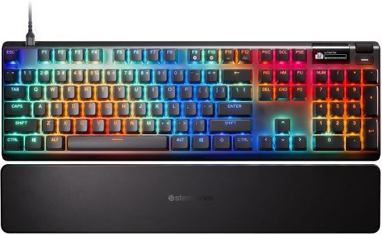 מקלדת גיימרים מכאנית חוטית SteelSeries Apex Pro Gen 3