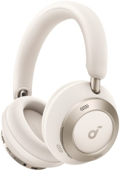 אוזניות קשת אלחוטיות Anker Soundcore Space One Pro Bluetooth - צבע לבן