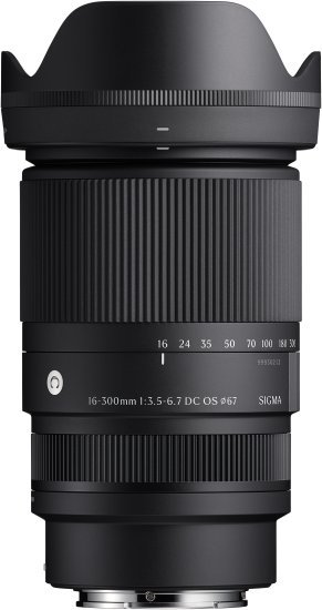 עדשת SIGMA 16-300mm DC OS F3.5-6.7 DC OS Contemporary למצלמות Sony E-mount