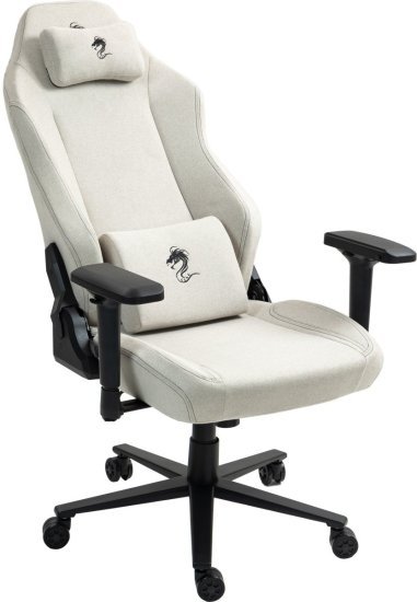 כיסא עבודה / גיימינג מבד דגם ALP-BE-FB סדרת Alpine מבית Dragon - צבע Royal Beige