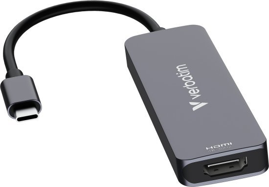תחנת עגינה מקצועית USB-C בעלת 4 חיבורים מבית Verbatim