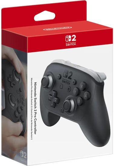 בקר משחק Nintendo Switch 2 Pro Controller - שנה אחריות ע''י היבואן הרשמי
