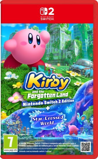משחק Kirby And The Forgotten Land + Star Crossed World ל-Nintendo Switch 2