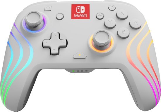 בקר משחק אלחוטי Turtle Beach PDP Afterglow Wave Switch  - צבע לבן