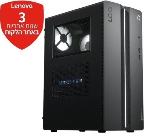 מחשב מותג גיימינג Lenovo LOQ 17IAX10 Tower 91AY002NYS