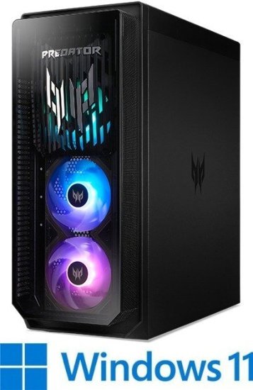 מחשב מותג שולחני לגיימרים Acer Predator Orion 7000 PO7-660 Ultra9 285K 1TB RTX5080 32GB כולל מערכת הפעלה