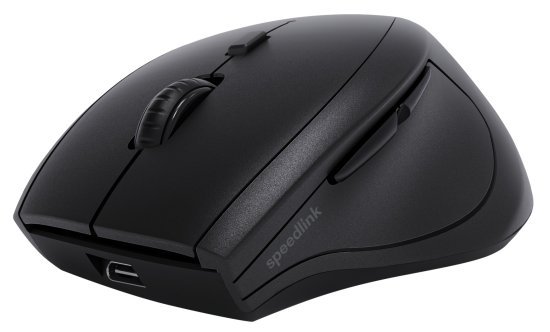 עכבר אלחוטי נטען SpeedLink Kabellose - צבע שחור