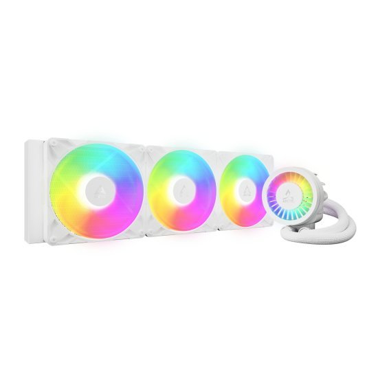 קירור נוזלי למעבד Arctic Liquid Freezer III Pro 420 A-RGB - צבע לבן