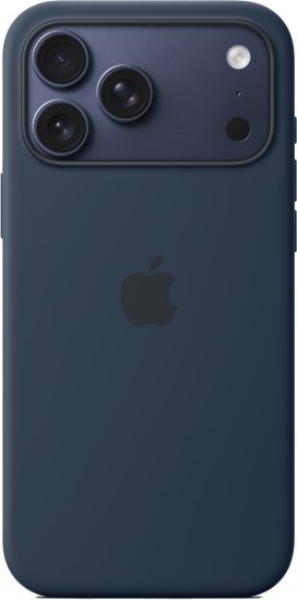 כיסוי סיליקון מקורי ל-Apple iPhone 17 Pro Max עם חיבור MagSafe - צבע Midnight
