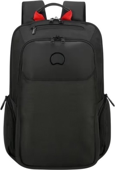 תיק גב למחשב נייד דגם Parvis בגודל 13.3 אינץ' מבית Delsey Paris - צבע שחור