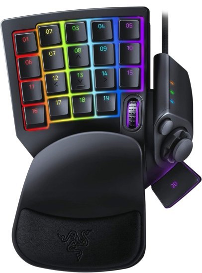 לוח מקשים Razer Tartarus V2 - סוג מתג אופטי-אנלוגי עם טווח הפעלה מתכוונן