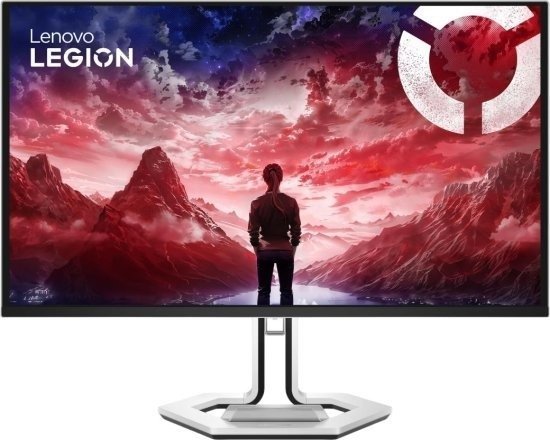 מסך מחשב גיימינג Lenovo Legion Pro 27UD-10 240Hz UHD QD-OLED 27'' 68CEGACBIS - צבע שחור / לבן
