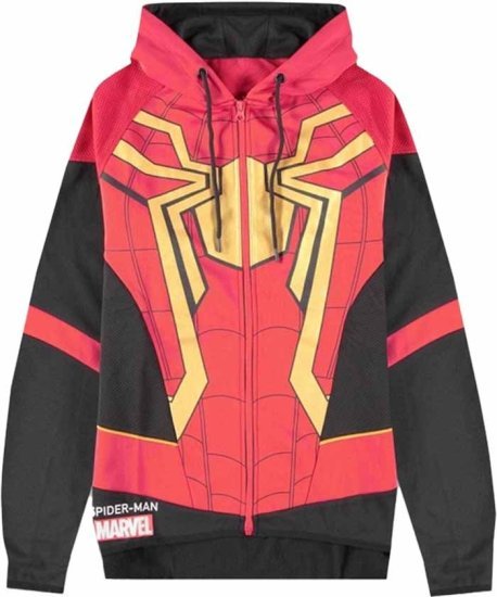 קפוצ'ון לגברים עם רוכסן Marvel Spider-Man - מידה M