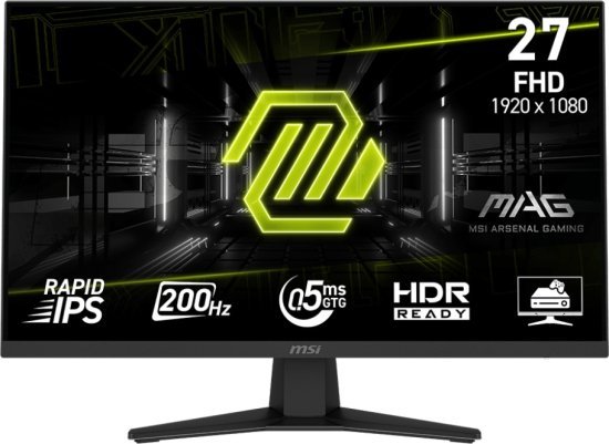 מסך מחשב גיימינג ''MSI MAG 274F FHD 200Hz 27