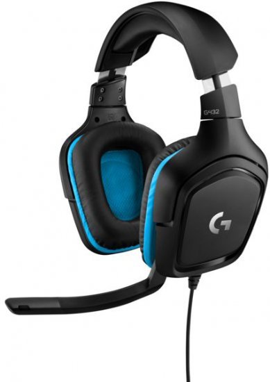 אוזניות גיימרים Logitech G432 7.1 Surround Sound