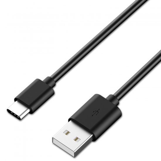 כבל סנכרון וטעינה USB ל-USB Type-C - באורך 1 מטר - צבע שחור